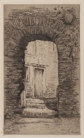 KG 09280
<br/>
Poortje te Hasselt (uit ca. 1400)
<br/>
<em>Velsen, Suzanna Adriana ('Suze') (1883-1964)</em>